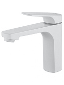 Wonzon & Woghand Смеситель для раковины, без д/к, длина излива 13,5 см, цвет: белый матовый WW-A40492-MW