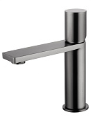 Wonzon & Woghand Смеситель для раковины, без д/к, длина излива 12,5 см, цвет: темный графит WW-101-BGG