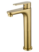 Wonzon & Woghand Alfa Смеситель для раковины, излив 11,33 см, цвет: брашированное золото WW-A40232-BG