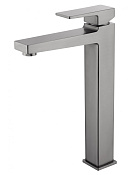 Wonzon & Woghand Cube 2.0 Смеситель для раковины, излив 15,53 см, цвет: темный графит WW-88019068-BGM