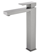 Wonzon & Woghand Cube Смеситель для раковины, излив 16 см, цвет: темный графит WW-88239016-BGM