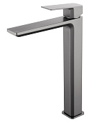 Wonzon & Woghand Diamond Смеситель для раковины, излив 16 см, цвет: темный графит WW-88239011-BGM