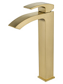 Wonzon & Woghand Fit Смеситель для раковины, излив 14,7 см, цвет: брашированное золото WW-88239009-BG