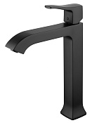 Wonzon & Woghand Flex Смеситель для раковины, излив 17 см, цвет: черный матовый WW-88019072-MB