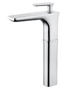 Wonzon & Woghand Shark Смеситель для раковины, излив 16,5 см, цвет: хром глянцевый WW-481104-CR