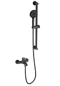 Wonzon & Woghand Alfa Смеситель для ванны с душевым гарнитуром, цвет: темный графит WW-AE3205-BGG