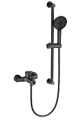 Wonzon & Woghand Смеситель для ванны с душевым гарнитуром, цвет: темный графит WW-C2501-BGG