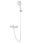 Wonzon & Woghand Inn Смеситель для ванны термостатический с душем, без излива, цвет: белый матовый WW-B2065-A-MW