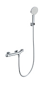 Wonzon & Woghand Смеситель для ванны термостатический с душем, без излива, цвет: хром глянцевый WW-B2057-A-CR