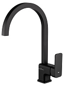 Wonzon & Woghand Arnie Смеситель для кухни, изливом 19,7 см, цвет: черный матовый WW-692101-MB