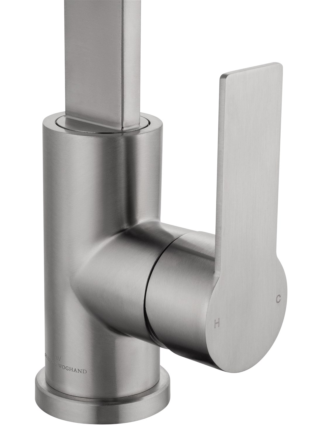 Wonzon & Woghand Смеситель для кухни, изливом 19,7 см, цвет: брашированный никель WW-AE4550-BS