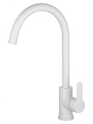 Wonzon & Woghand Смеситель для кухни, изливом 20,6 см, цвет: белый матовый WW-AE4554-MW