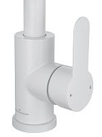 Wonzon & Woghand Смеситель для кухни, изливом 20,6 см, цвет: белый матовый WW-AE4554-MW