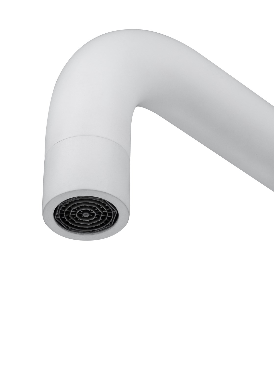 Wonzon & Woghand Смеситель для кухни, изливом 23,3 см, цвет: белый матовый WW-L1006-MW