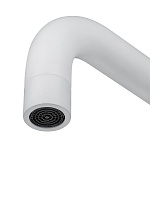 Wonzon & Woghand Смеситель для кухни, изливом 23,3 см, цвет: белый матовый WW-L1006-MW