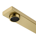 Wonzon & Woghand Смеситель для кухни, изливом 19,7 см, цвет: брашированное золото WW-AE4550-BG