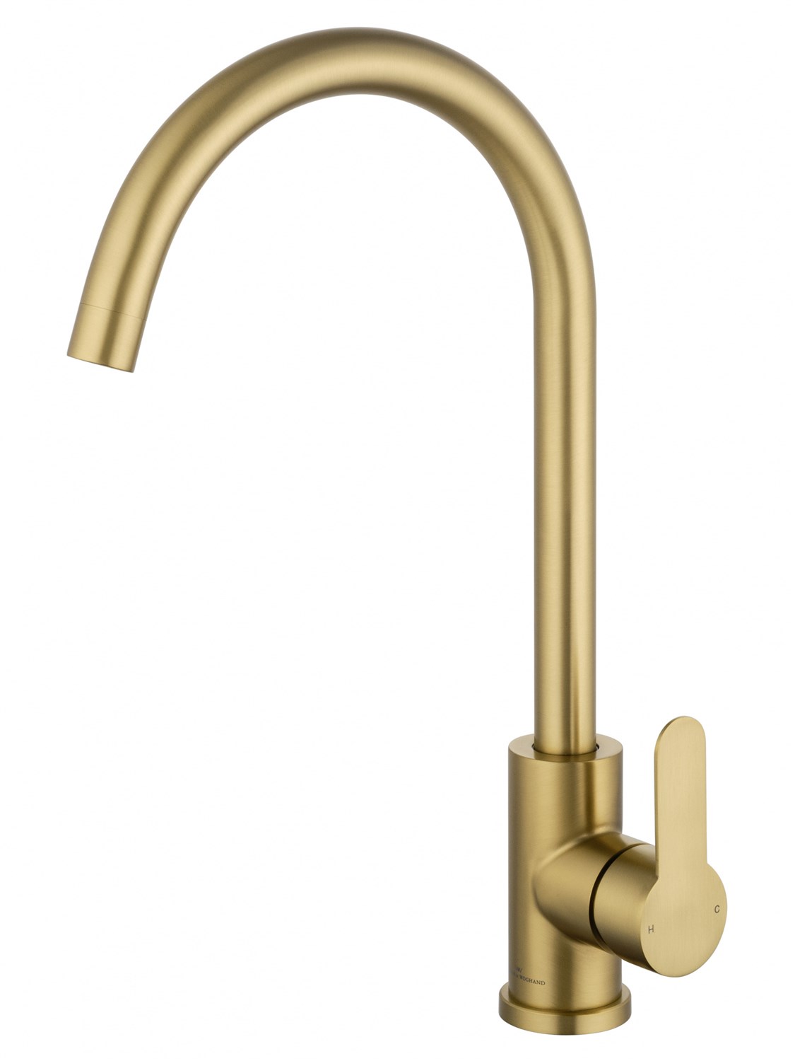 Wonzon & Woghand Смеситель для кухни, изливом 20,6 см, цвет: брашированное золото WW-AE4554-BG