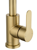 Wonzon & Woghand Смеситель для кухни, изливом 20,6 см, цвет: брашированное золото WW-AE4554-BG