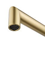 Wonzon & Woghand Смеситель для кухни, изливом 18 см, цвет: брашированное золото WW-L1005-BG