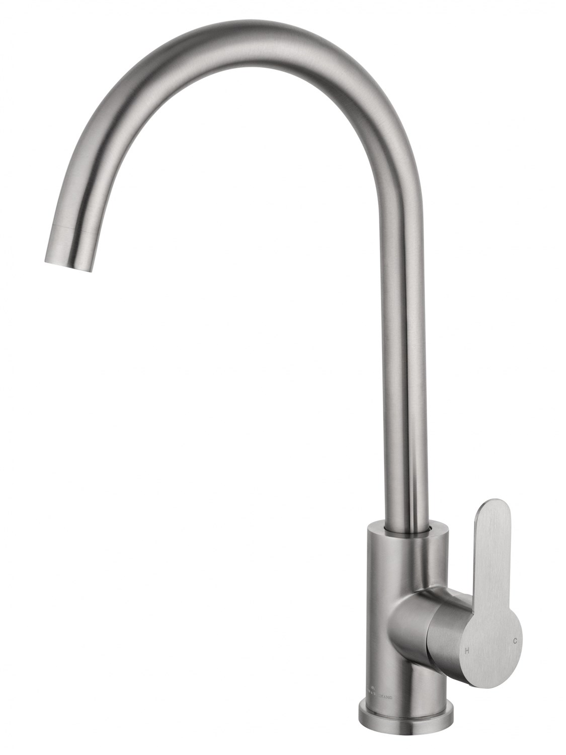 Wonzon & Woghand Смеситель для кухни, изливом 20,6 см, цвет: брашированный никель WW-AE4554-BS