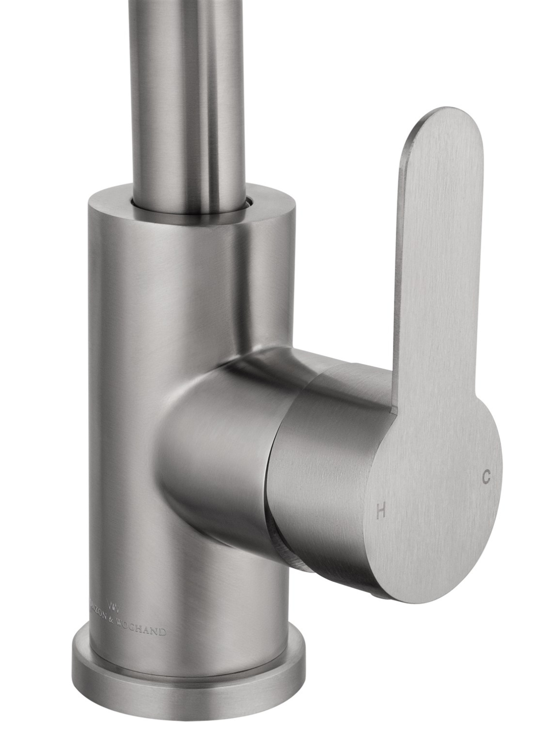 Wonzon & Woghand Смеситель для кухни, изливом 20,6 см, цвет: брашированный никель WW-AE4554-BS