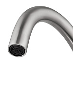 Wonzon & Woghand Смеситель для кухни, изливом 20,6 см, цвет: брашированный никель WW-AE4554-BS