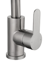 Wonzon & Woghand Смеситель для кухни, изливом 20,6 см, цвет: брашированный никель WW-AE4554-BS