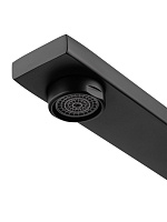 Wonzon & Woghand Смеситель для кухни, изливом 19,7 см, цвет: черный матовый WW-AE4550-MB