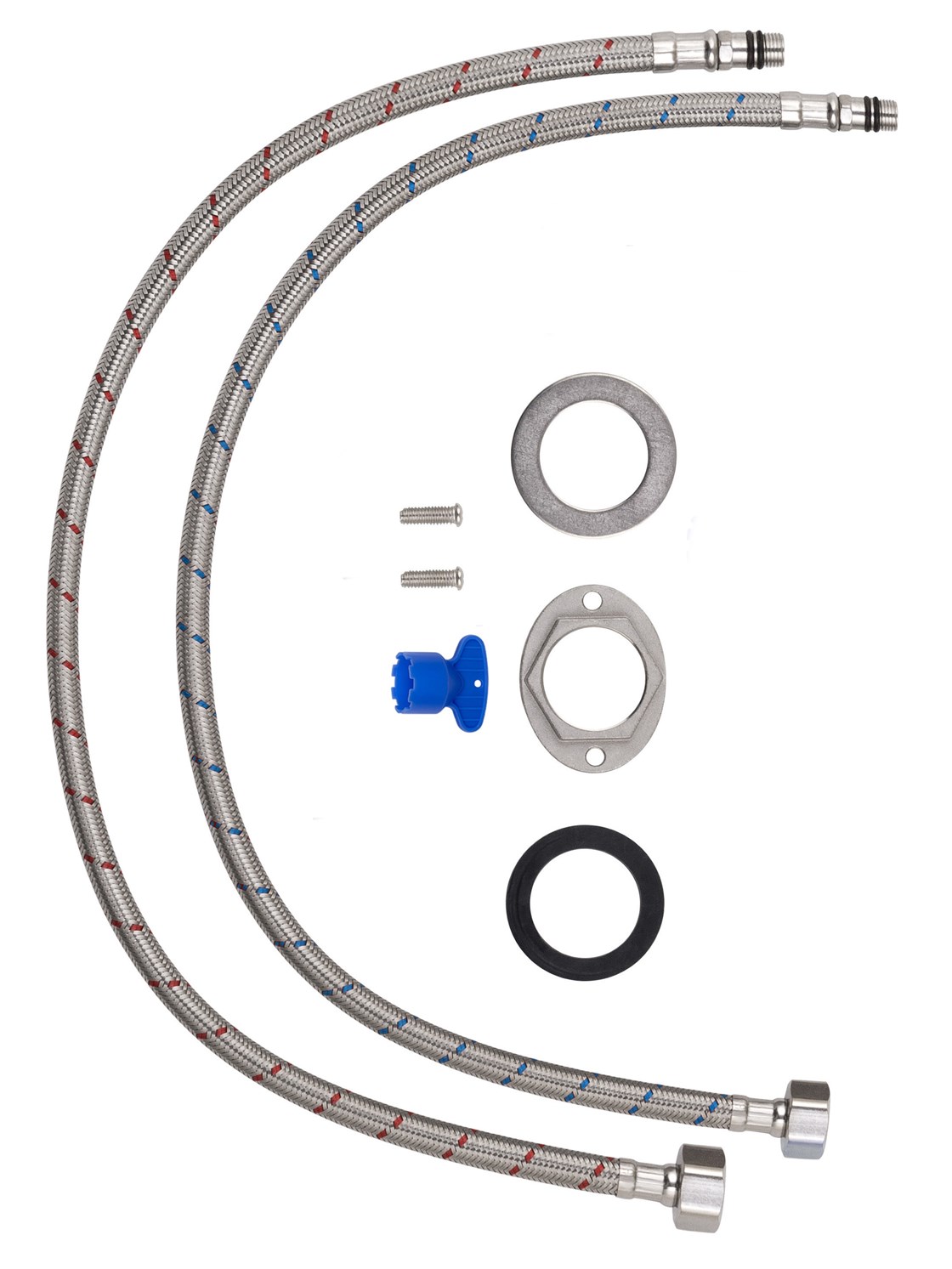 Wonzon & Woghand Смеситель для кухни, изливом 18 см, цвет: черный матовый WW-L1005-MB