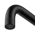 Wonzon & Woghand Смеситель для кухни, изливом 23,3 см, цвет: черный матовый WW-L1006-MB