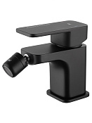 Wonzon & Woghand Arnie Смеситель для биде, без донного клапана, излив 10 см, цвет: черный мат. WW-695001-MB