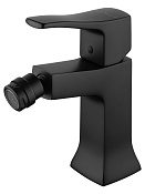 Wonzon & Woghand Flex Смеситель для биде, без донного клапана, излив 10,4 см, цвет: черный матовый WW-88016072-MB