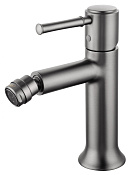 Wonzon & Woghand Tor Смеситель для биде, без донного клапана, излив 11,8 см, цвет: темный графит WW-88016073-BGM