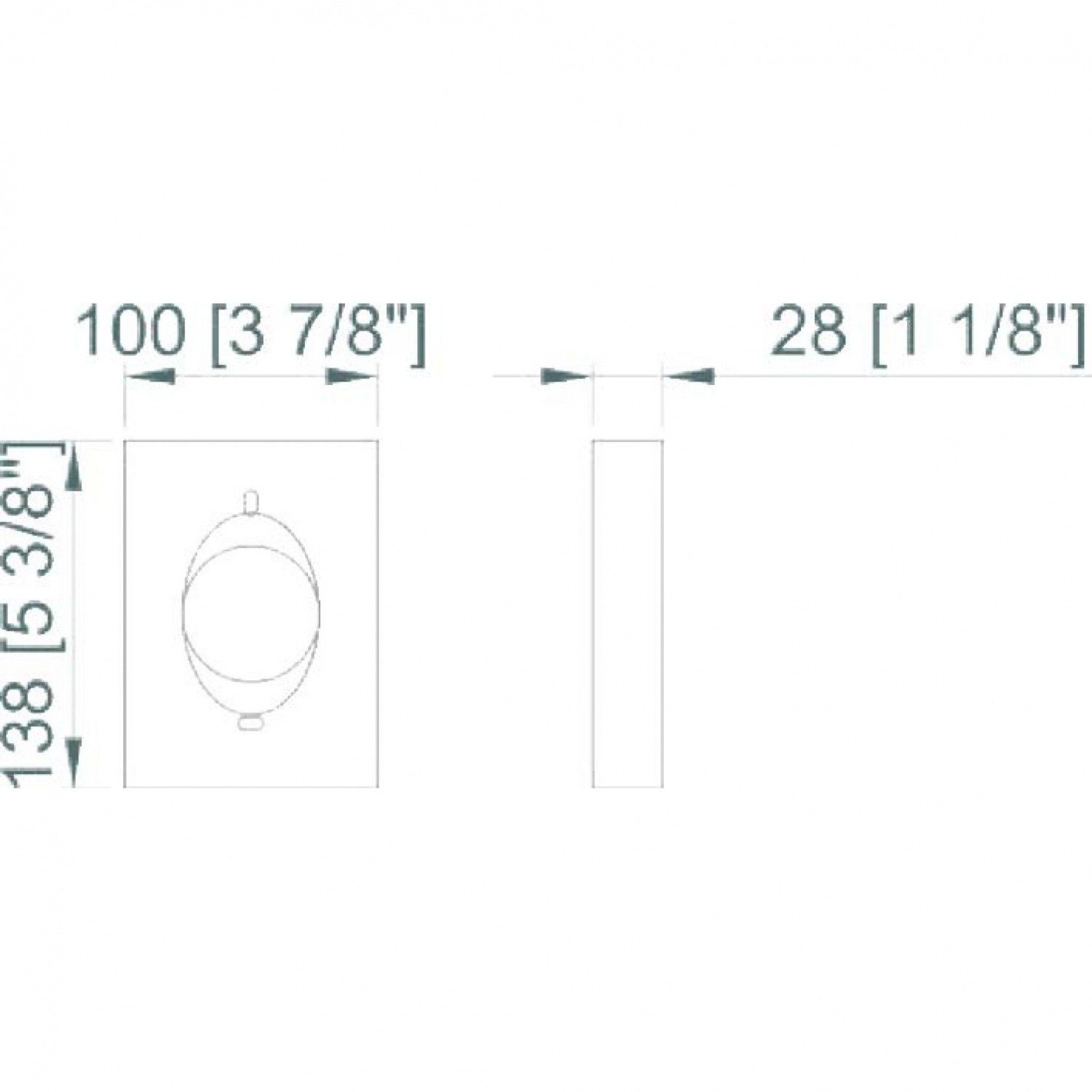 Nofer Big flow evo Диспенсер гигиенических пакетов, подвесной, цвет: хром 04049.B.2