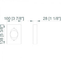 Nofer Big flow evo Диспенсер гигиенических пакетов, подвесной, цвет: хром 04049.B.2