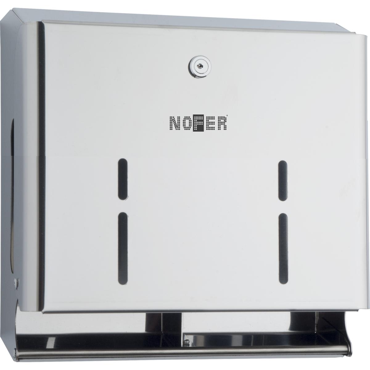 Nofer Superficie Диспенсер бумажных полотенец, подвесной, цвет: хром 05105.B