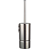Nofer Escobilleros Ершик для унитаза подвесной, колба из нержавеющей стали, цвет: хром 09071.B