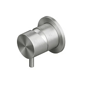 QuadroDesign Source Смеситель для ванны встраиваемый, внешняя часть, цвет: brushed stainless steel 1343.00AS