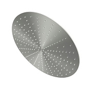 QuadroDesign Верхний душ 30 см, цвет: brushed stainless steel SF048AS