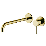 Fima Carlo Frattini Spillo Up Смеситель для раковины встраиваемый, излив 25 см, цвет: gold F3051WZX9OR