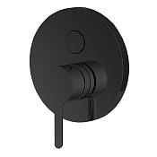 Fima Carlo Frattini Snap Смеситель для душа встраиваемый, 2 потребителя, цвет: black matt F3119E2NS