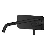 Fima Carlo Frattini Snap Смеситель для раковины встраиваемый, излив 20 см, цвет: black matt F3121WLX5NS