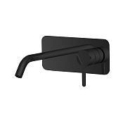 Fima Carlo Frattini Snap Смеситель для раковины встраиваемый, излив 15 см, цвет: black matt F3121WX5NS