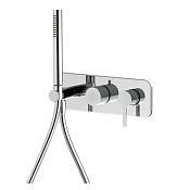 Fima Carlo Frattini Snap Смеситель для душа встраиваемый, 2 потребителя, цвет: chrome F3129WX2CR