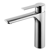 Fima Carlo Frattini Mast Смеситель для раковины без донного клапана, излив 15,8 см, цвет: chrome F3131LCR.1