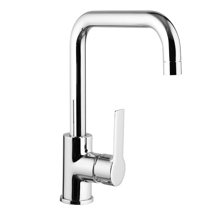 Fima Carlo Frattini Kitchen Смеситель для кухни, поворотный излив, цвет: chrome F3137/1CR