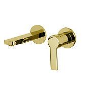 Fima Carlo Frattini Mast Смеситель для раковины встраиваемый, внешняя часть, излив 15 см, цвет: gold F3141WX8OR