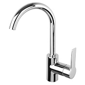 Fima Carlo Frattini Mast Смеситель для раковины Energy Saving с д/к, излив 15,5 см, цвет: chrome F3151CR.ES