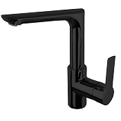 Fima Carlo Frattini Mast Смеситель для раковины Energy Saving с д/к, излив 15,9 см, цвет: black matt F3151FNS.ES