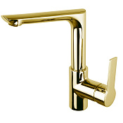 Fima Carlo Frattini Mast Смеситель для раковины Energy Saving с д/к, излив 15,9 см, цвет: gold F3151FOR.2.ES